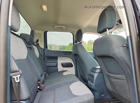 3FTTW8J34SRA17650 2025 FORD MAVERICK Black Rear seats view