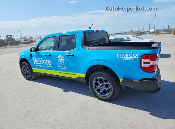 3FTTW8J35SRA12439 2025 FORD MAVERICK Синий Задняя левая четверть