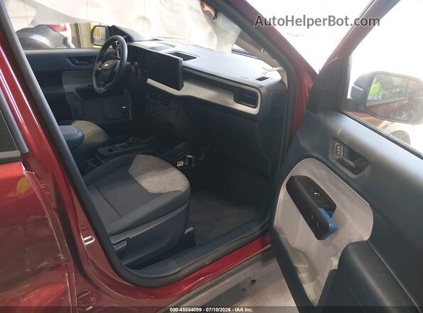 3FTTW8J35SRB28367 2025 FORD MAVERICK Красный Вид салона спереди