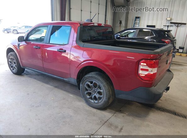 3FTTW8J35SRB28367 2025 FORD MAVERICK Красный Задняя левая четверть
