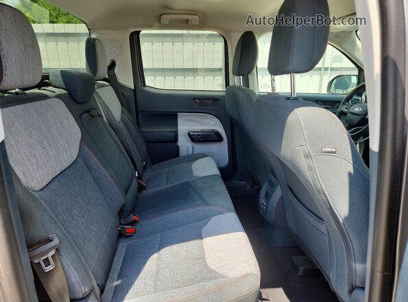 3FTTW8J99RRA00518 2024 FORD MAVERICK Gray Вид задніх сидінь