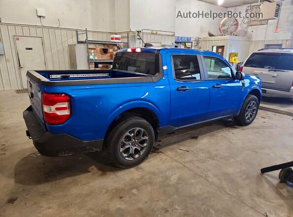 3FTTW8JA0SRA34668 2025 FORD MAVERICK Blue უკანა მარჯვენა
