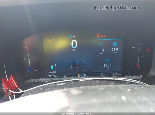 3FTTW8JA0SRA83014 2025 FORD MAVERICK Blue Հետևի նստատեղերի տեսք