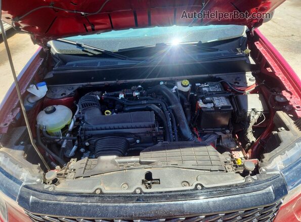 3FTTW8JA1SRB65950 2025 FORD MAVERICK Red Widok wnętrza z tyłu