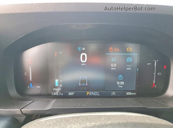 3FTTW8JA4TRA09788 2026 FORD MAVERICK Gray Սարքավորումների վահանակի տեսք
