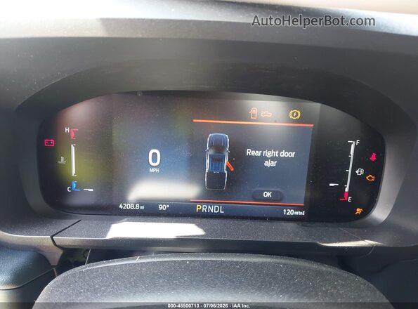 3FTTW8JA6TRA42016 2026 FORD MAVERICK Серый Вид задних сидений