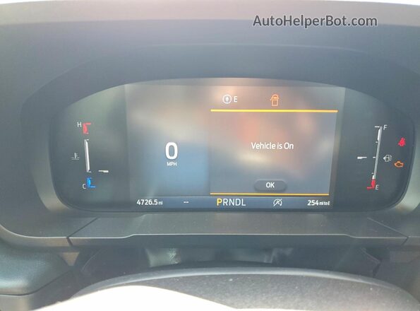 3FTTW8JAXSRB09845 2025 FORD MAVERICK Gray Սարքավորումների վահանակի տեսք
