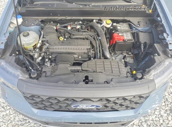 3FTTW8JAXSRB10705 2025 FORD MAVERICK Teal Вид задньої частини салону