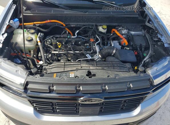 3FTTW8M31RRA44679 2024 FORD MAVERICK Silver Widok wnętrza z tyłu