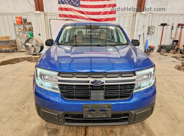 3FTTW8M34RRA35894 2024 FORD MAVERICK Blue Front view