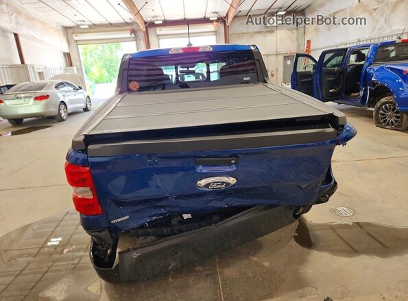 3FTTW8M34RRA35894 2024 FORD MAVERICK Blue Rear view