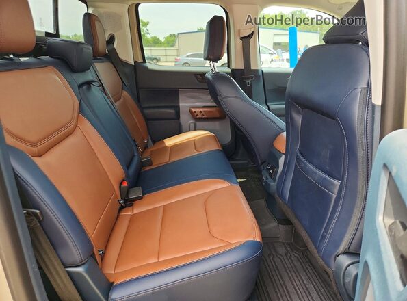 3FTTW8M38RRB03131 2024 FORD MAVERICK Beige უკანა სავარძლების ხედი