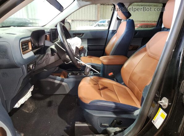 3FTTW8M38RRB42463 2024 FORD MAVERICK Black წინა სალონის ხედი