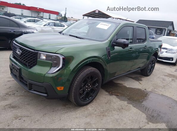 3FTTW8S31SRA36140 2025 FORD MAVERICK Зеленый Передняя левая четверть