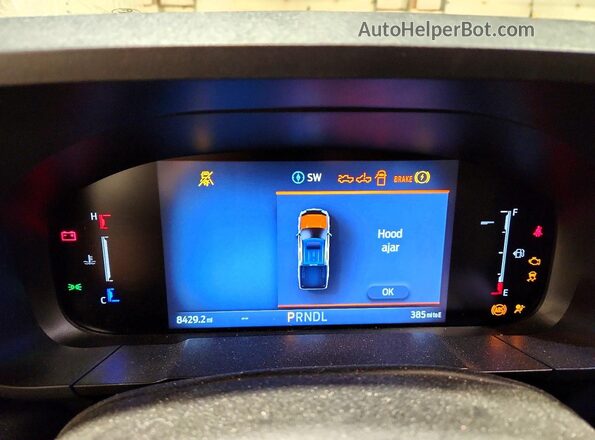 3FTTW8S32SRB29376 2025 FORD MAVERICK Blue Widok zestawu wskaźników