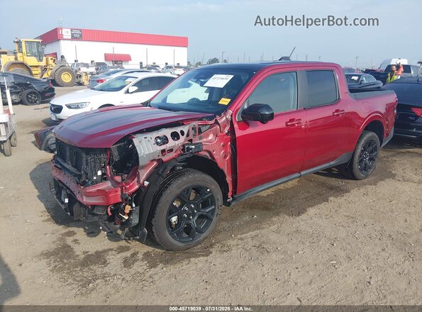 3FTTW8S34SRB28505 2025 FORD MAVERICK Red Przód lewy
