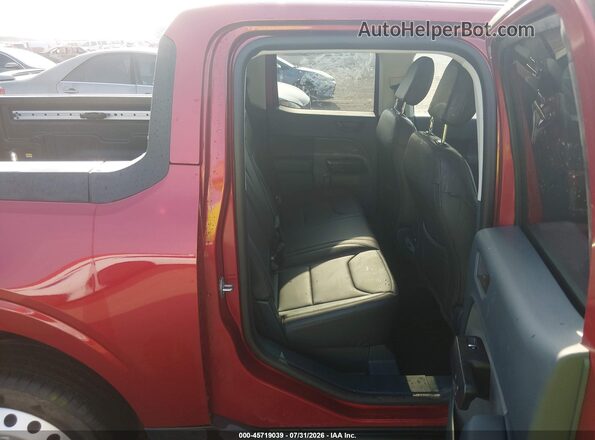 3FTTW8S34SRB28505 2025 FORD MAVERICK Red Widok naklejki z numerem VIN