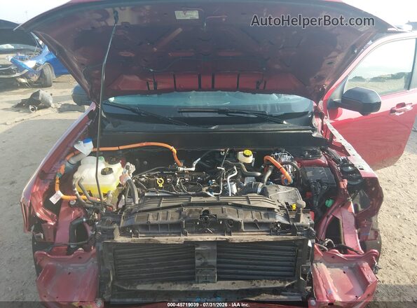 3FTTW8S34SRB28505 2025 FORD MAVERICK Red Widok z tyłu