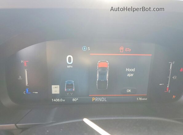 3FTTW8S34TRA65441 2026 FORD MAVERICK Blue Սարքավորումների վահանակի տեսք