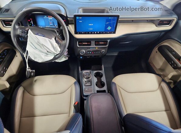 3FTTW8S37TRA18002 2026 FORD MAVERICK Серый Вид панели приборов