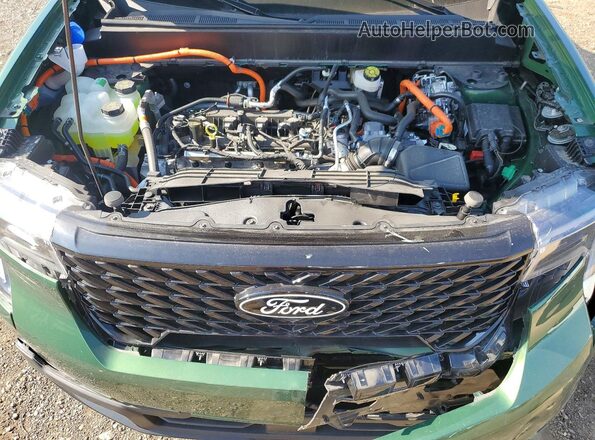 3FTTW8S39SRB32355 2025 FORD MAVERICK Green უკანა სალონის ხედი
