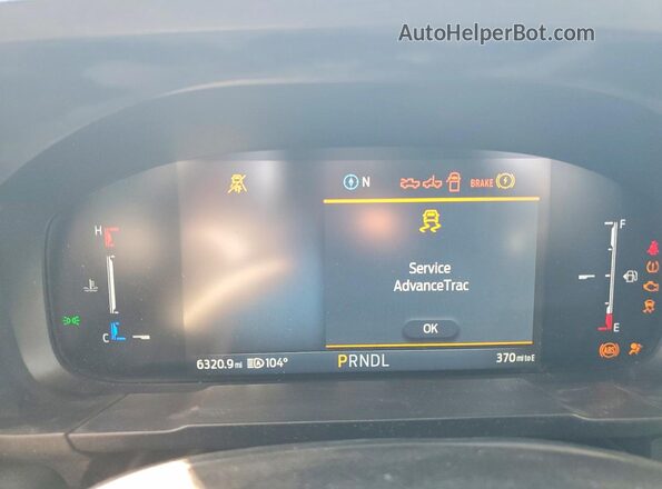 3FTTW8S39TRA00147 2026 FORD MAVERICK Orange Вид щитка приладів