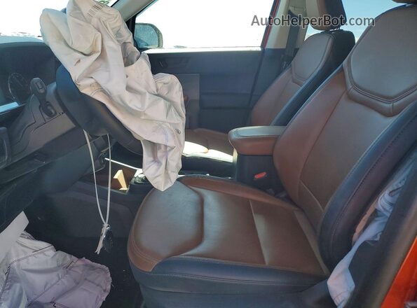 3FTTW8S90RRA00793 2024 FORD MAVERICK Orange Vista interior delantera