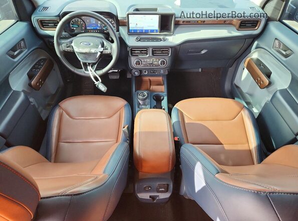 3FTTW8S94RRB18250 2024 FORD MAVERICK Черный Вид панели приборов