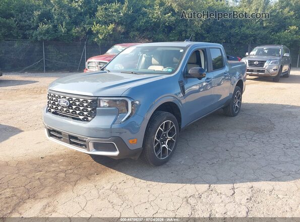 3FTTW8SA7SRA60070 2025 FORD MAVERICK Light Blue Vista tres cuartos delantera izquierda