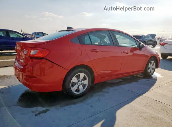 3G1BC5SM0HS553581 2017 CHEVROLET CRUZE Red Tył prawy