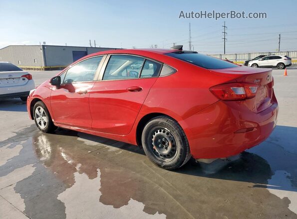 3G1BC5SM0HS553581 2017 CHEVROLET CRUZE Red Tył lewy