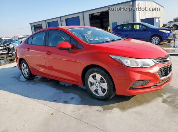 3G1BC5SM0HS553581 2017 CHEVROLET CRUZE Red Przód prawy