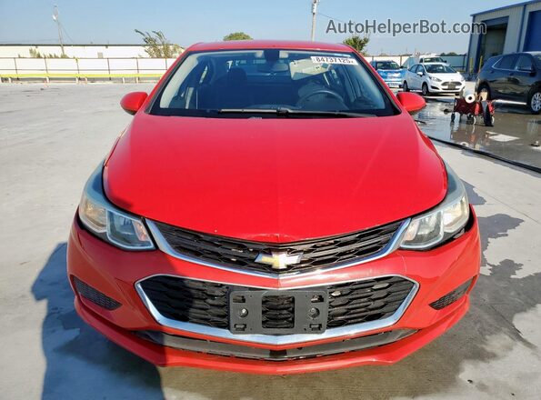 3G1BC5SM0HS553581 2017 CHEVROLET CRUZE Red Widok z przodu