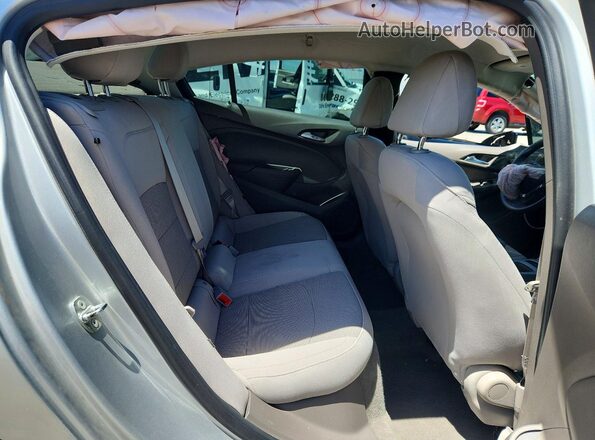 3G1BC5SM4HS560100 2017 CHEVROLET CRUZE Silver უკანა სავარძლების ხედი
