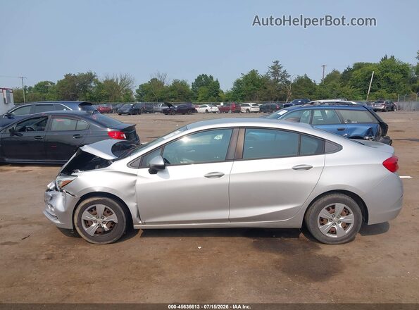 3G1BC5SM8HS519825 2017 CHEVROLET CRUZE Silver Սալոնի 360 աստիճան տեսք