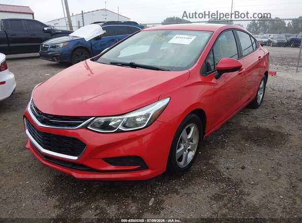3G1BC5SM8HS521333 2017 CHEVROLET CRUZE Red Front left