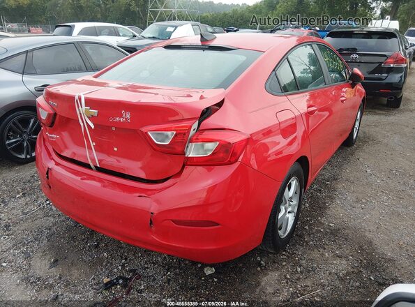 3G1BC5SM8HS521333 2017 CHEVROLET CRUZE Red Rear right
