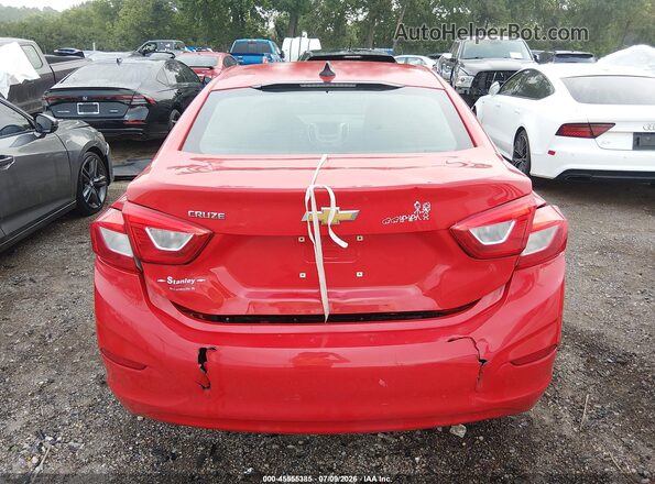 3G1BC5SM8HS521333 2017 CHEVROLET CRUZE Red 