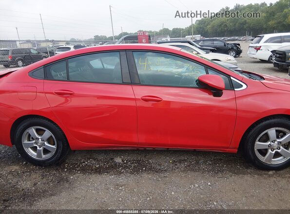3G1BC5SM8HS521333 2017 CHEVROLET CRUZE Red Rear interior view