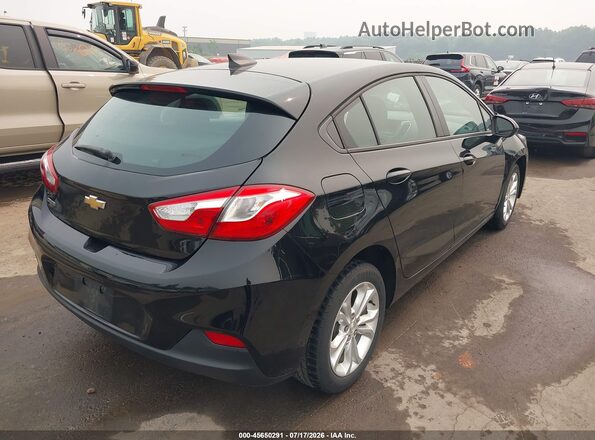 3G1BC6SM2KS562196 2019 CHEVROLET CRUZE Black Tył prawy