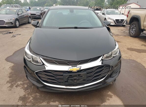 3G1BC6SM2KS562196 2019 CHEVROLET CRUZE Black Widok zestawu wskaźników