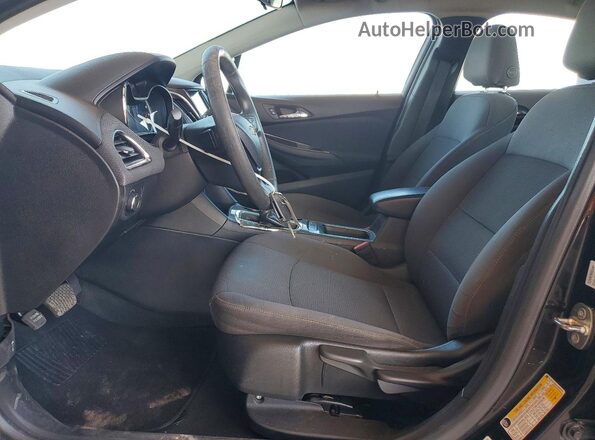 3G1BC6SM2KS585039 2019 CHEVROLET CRUZE Black წინა სალონის ხედი