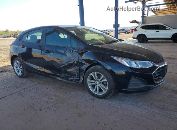 3G1BC6SM2KS585039 2019 CHEVROLET CRUZE Black წინა მარჯვენა