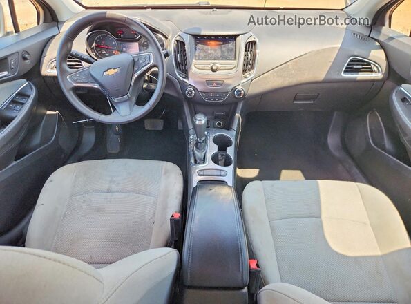 3G1BC6SM8KS615662 2019 CHEVROLET CRUZE Black Առջևի վահանակի տեսք