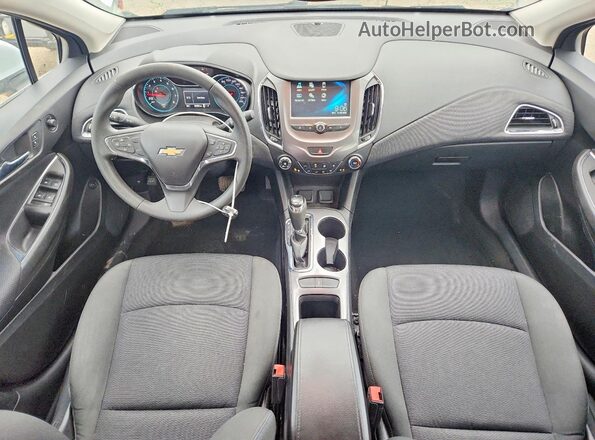 3G1BE5SM0GS606787 2016 CHEVROLET CRUZE White Dashboard view