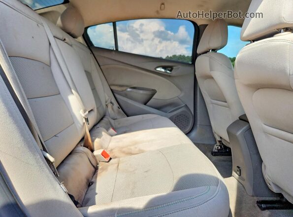 3G1BE5SM3HS522903 2017 CHEVROLET CRUZE Blue Rear seats view