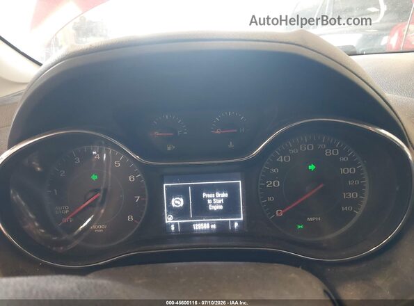 3G1BE5SM3HS538244 2017 CHEVROLET CRUZE Red უკანა სავარძლების ხედი