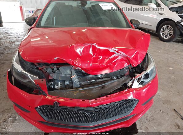 3G1BE5SM3HS538244 2017 CHEVROLET CRUZE Red წინა ხედი