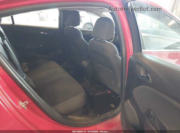 3G1BE5SM3HS538244 2017 CHEVROLET CRUZE Red VIN კოდის სტიკერის ხედი