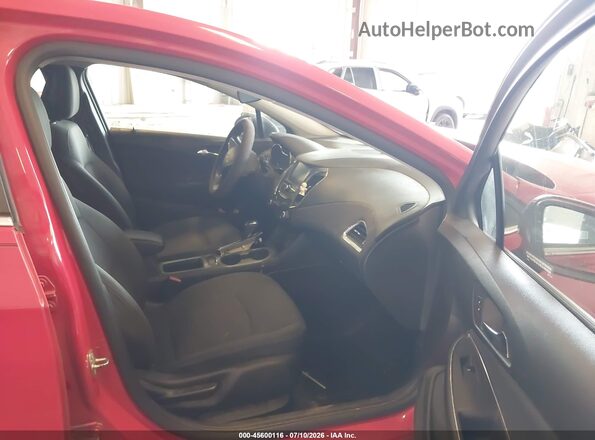 3G1BE5SM3HS538244 2017 CHEVROLET CRUZE Red წინა სალონის ხედი